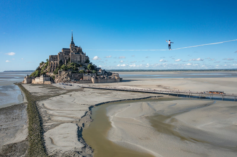 Nathan Paulin : sur le toit du Mont pour un nouveau record en slackline
