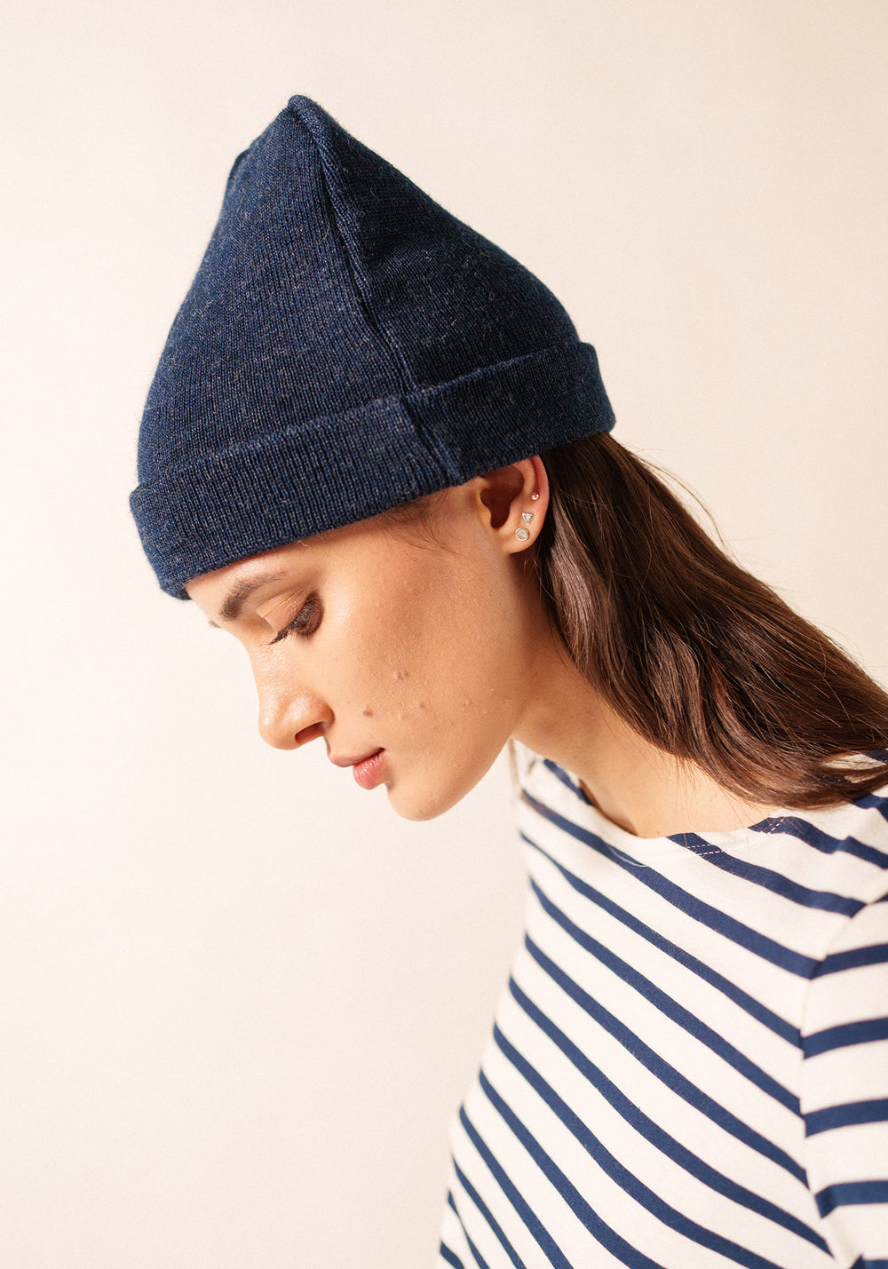 Bonnet de quart (BLEU CHINE)
