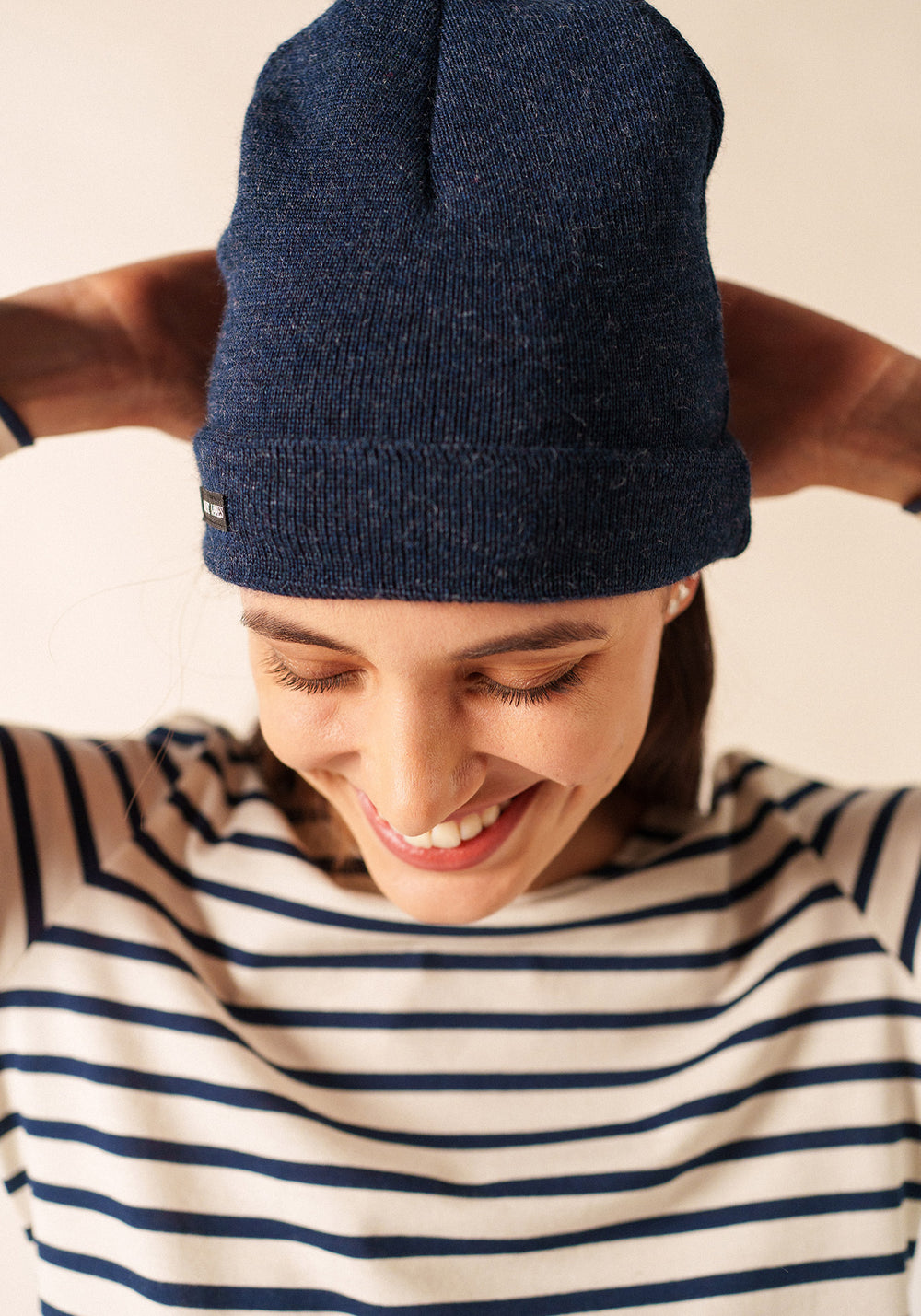 Bonnet de quart (BLEU CHINE)