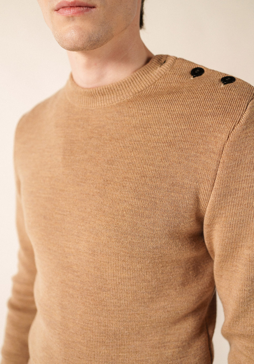 Pull marin Rochefort (BEIGE FONCE)