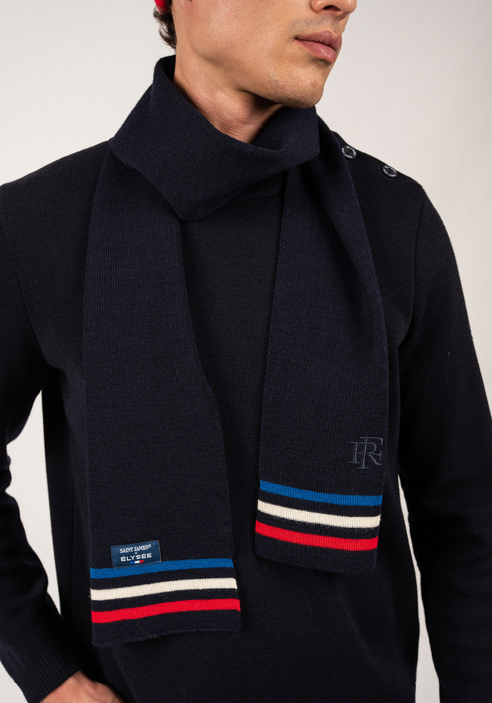 Echarpe tricolore x l'Elysée (MARINE)