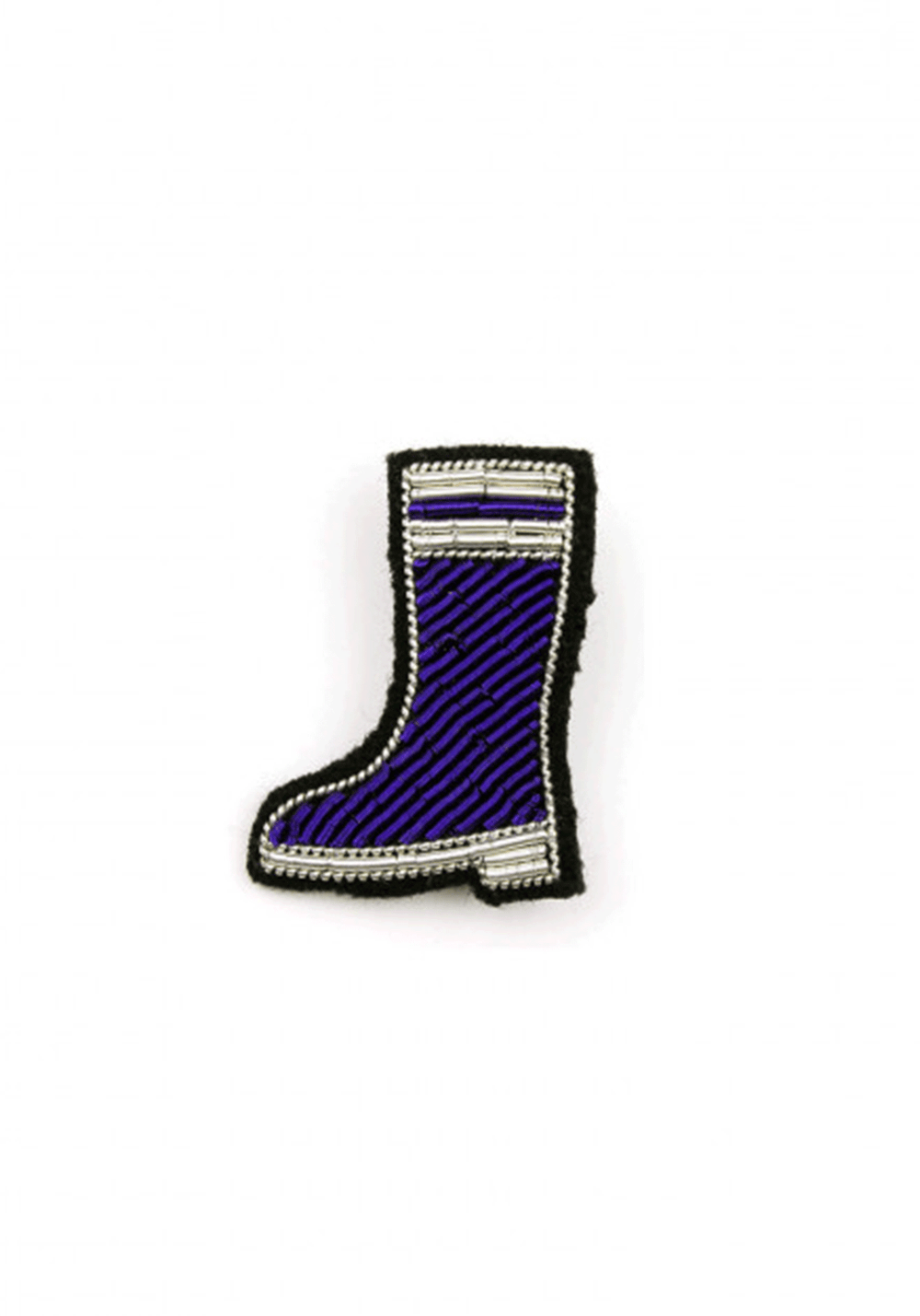 Broche Botte x Macon & Lesquoy (BLEU/BLANC)