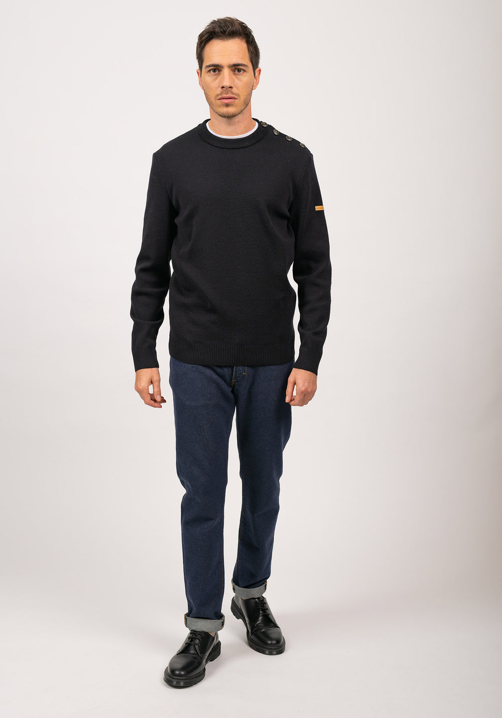 Jean Alphone Mérinos x Ateler Tuffery (MARINE)