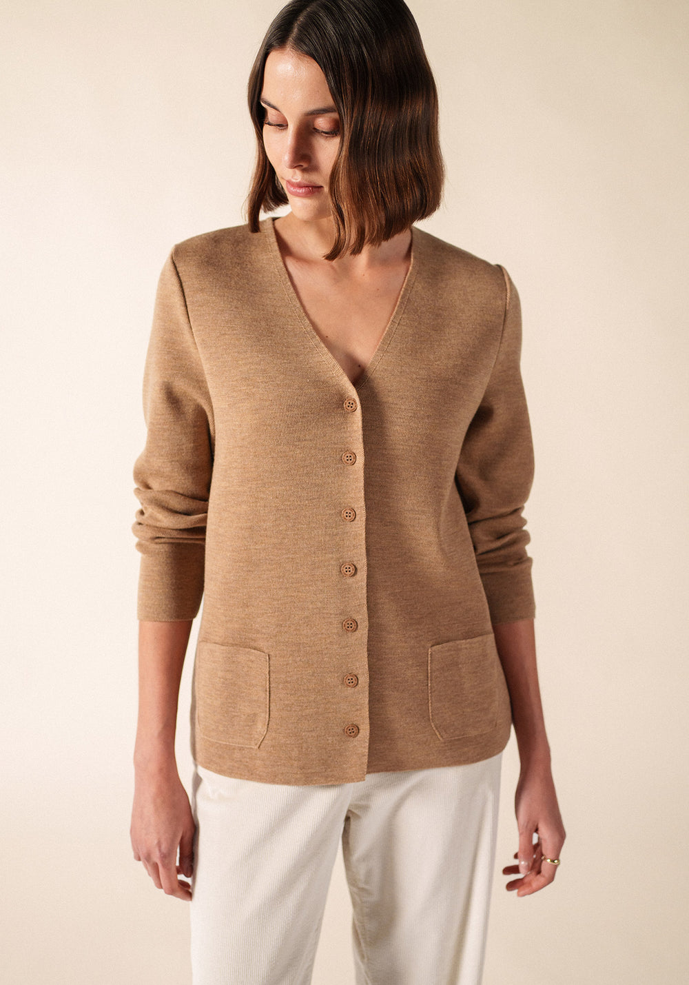 Gilet Blainville (BEIGE FONCE)