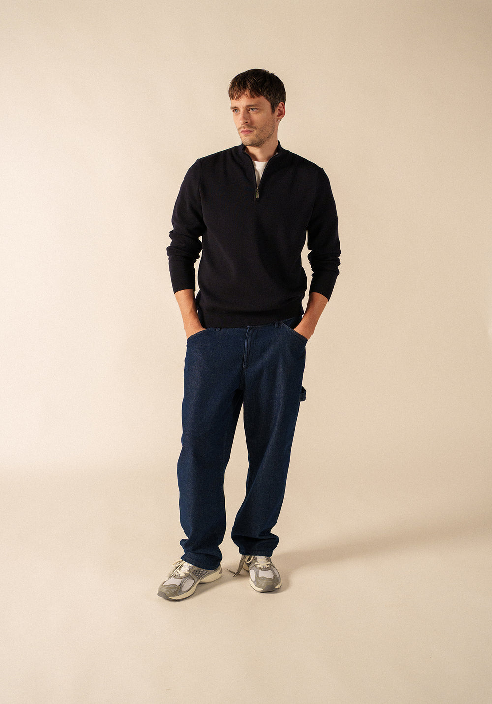 Pull Crossley (NAVY/GRIS)