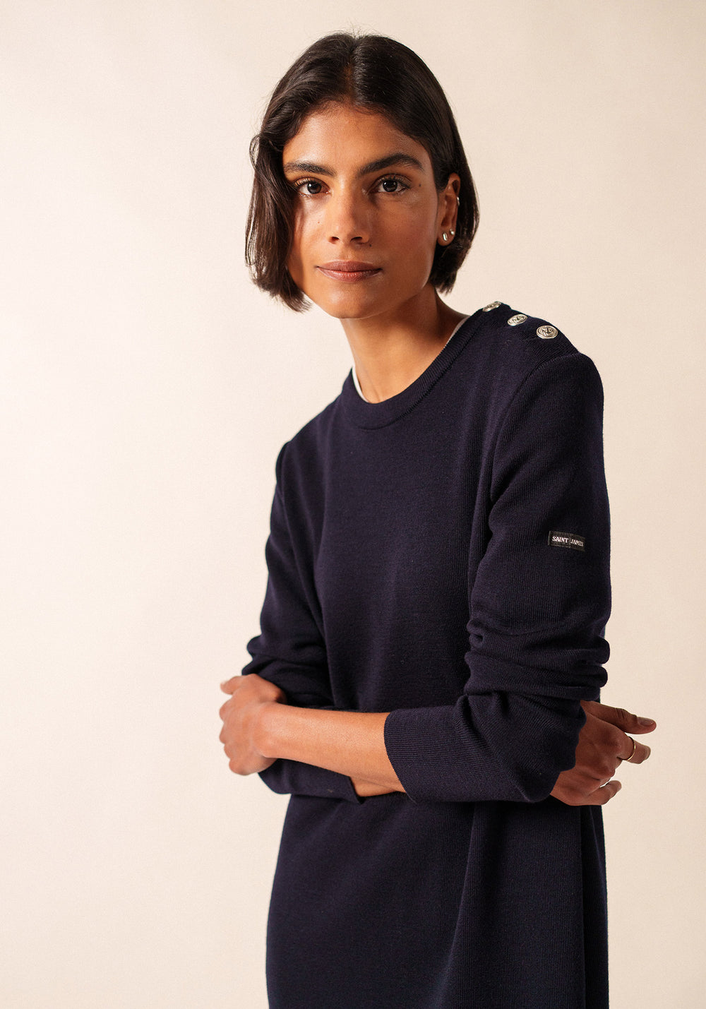 Robe longue Marée (NAVY)