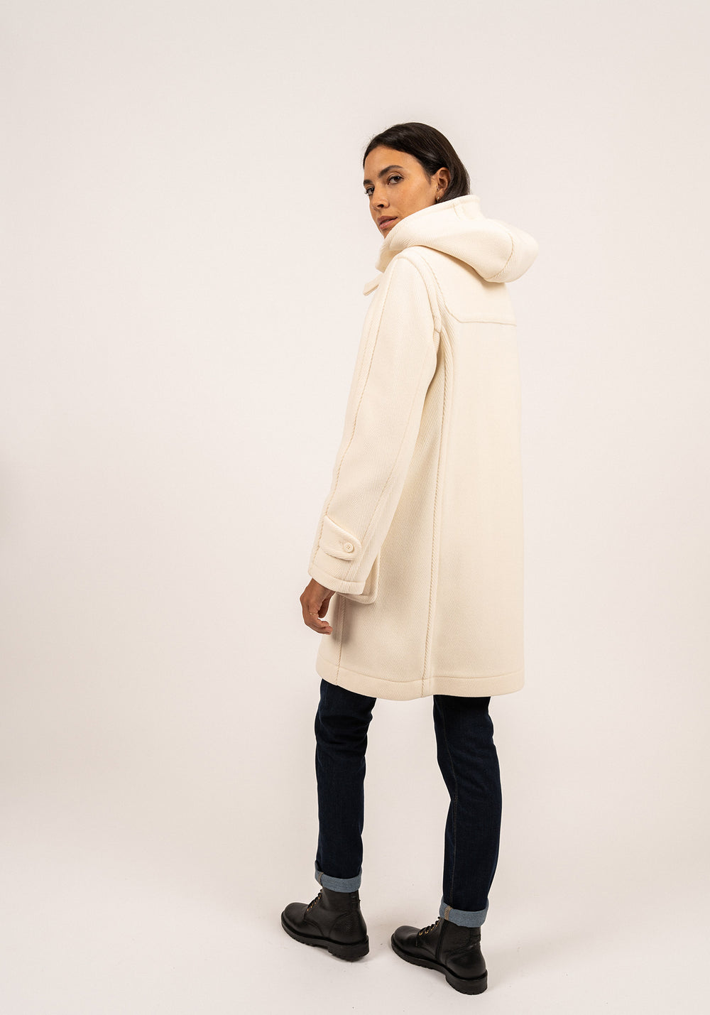 Duffle-coat Vénus (BLANC D'HIVER)