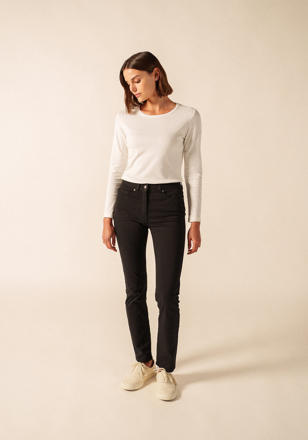 Pantalon Mimosa Couleur (NOIR)