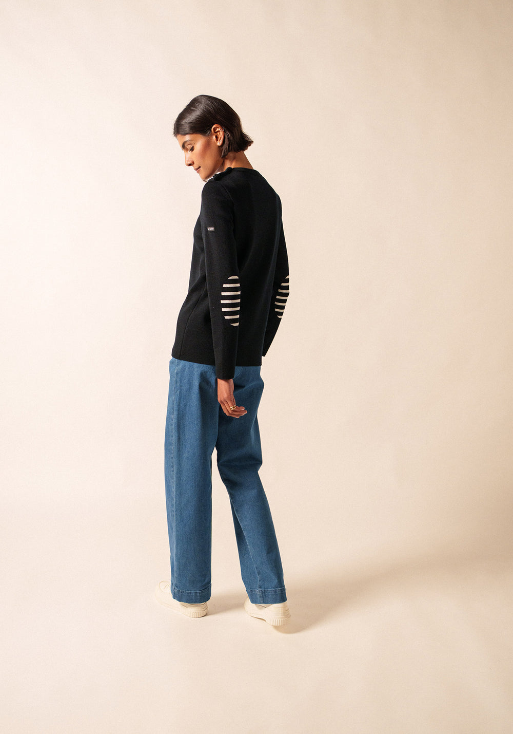 Pull marin Brégançon (NOIR)