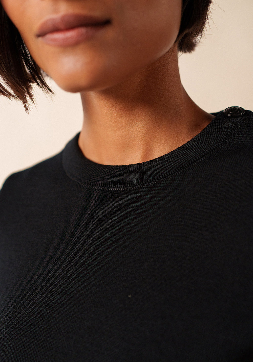 Pull marin Brégançon (NOIR)