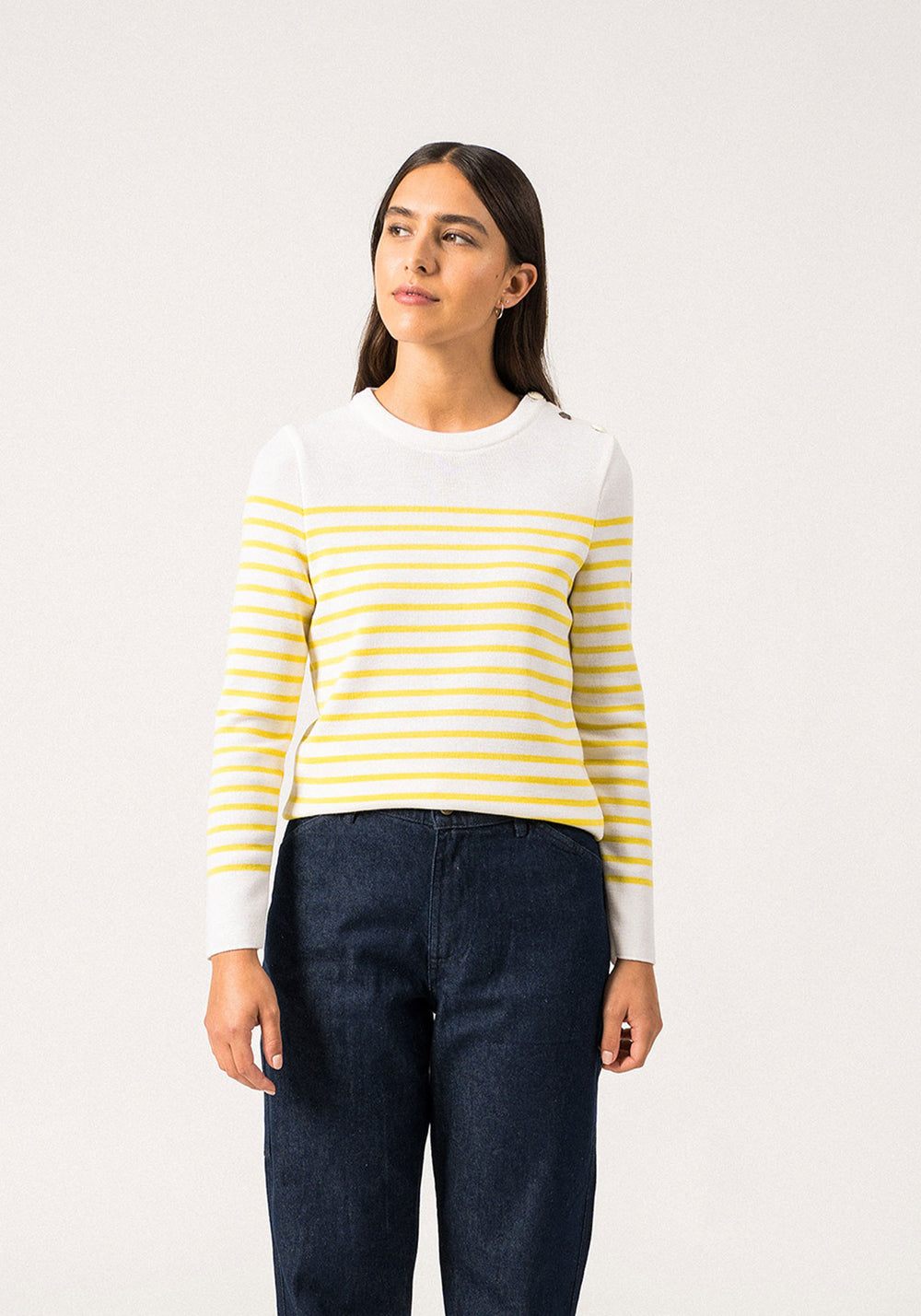 Pull marin Brégançon (BLANC/ACIDULE)
