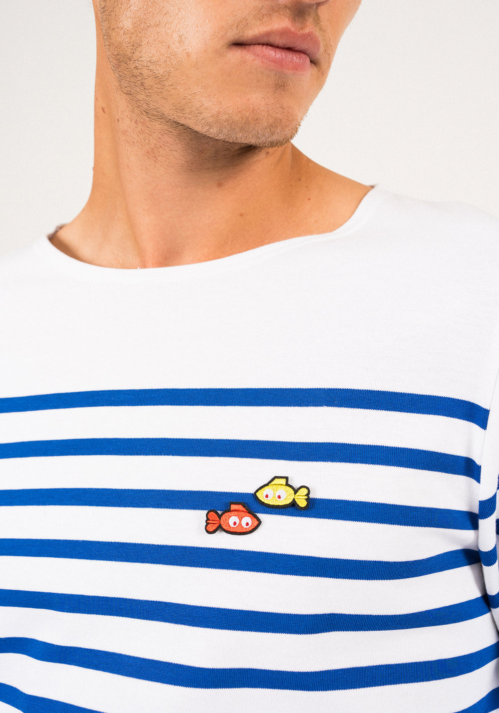 Ecusson Poissons x Macon & Lesquoy (JAUNE/ORANGE)