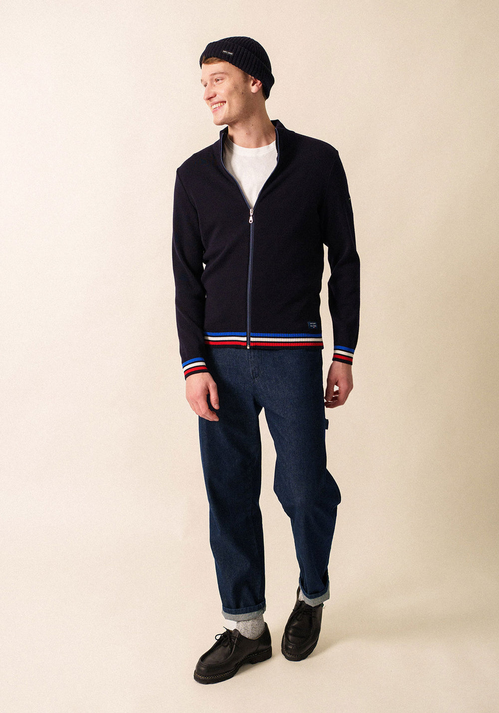 Gilet tricolore x l'Elysée (NAVY/MULTICO)