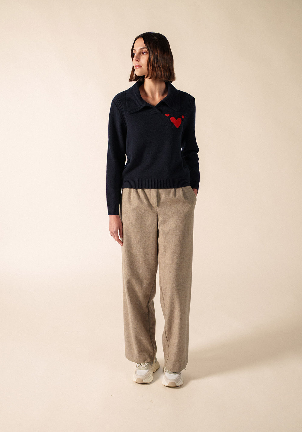 Pull Portune (NAVY/TULIPE)