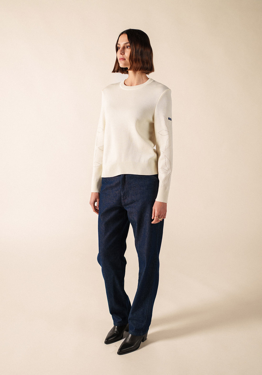 Pull Ascou (BLANC)