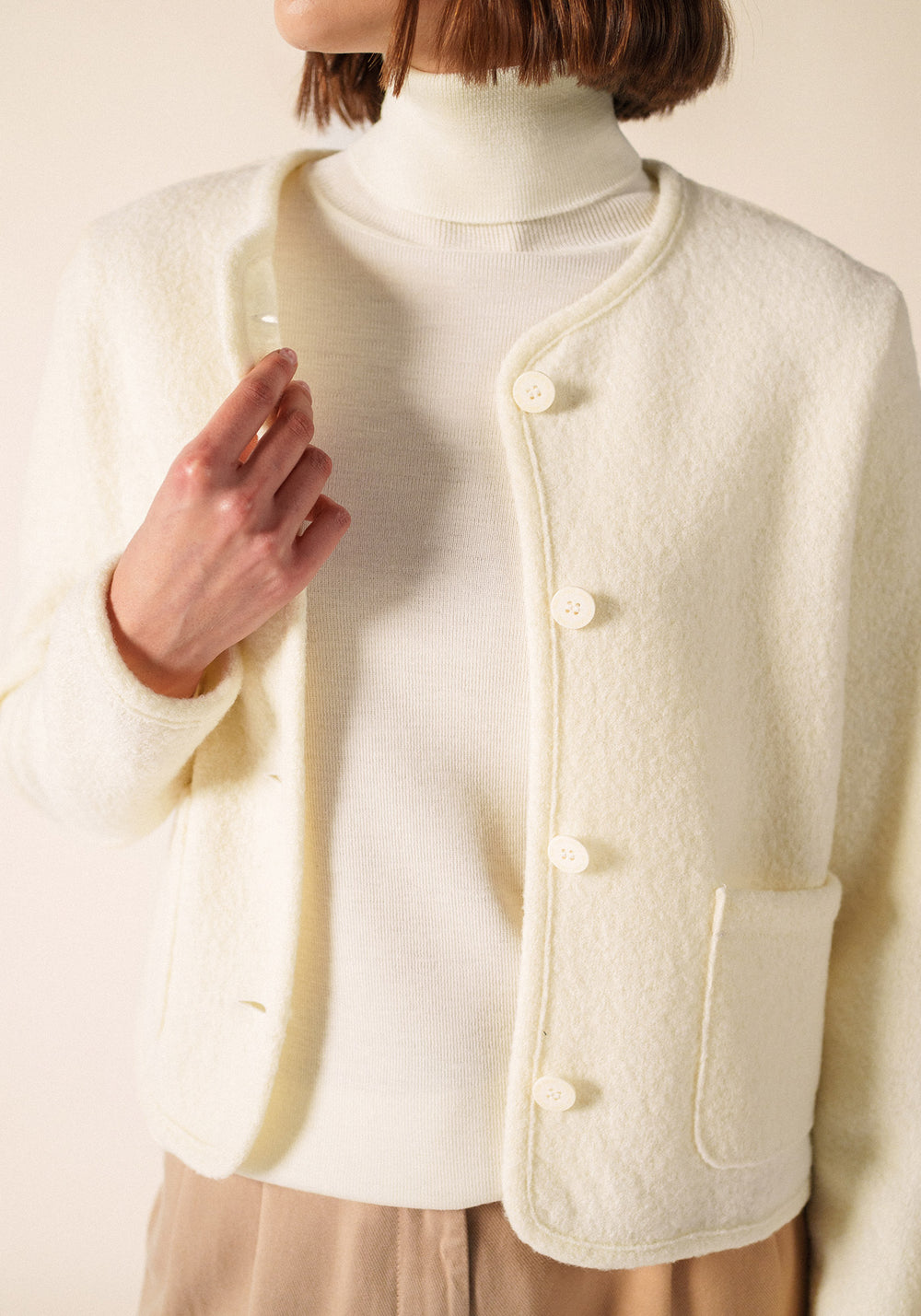 Veste Jura manches longues (BLANC D'HIVER)