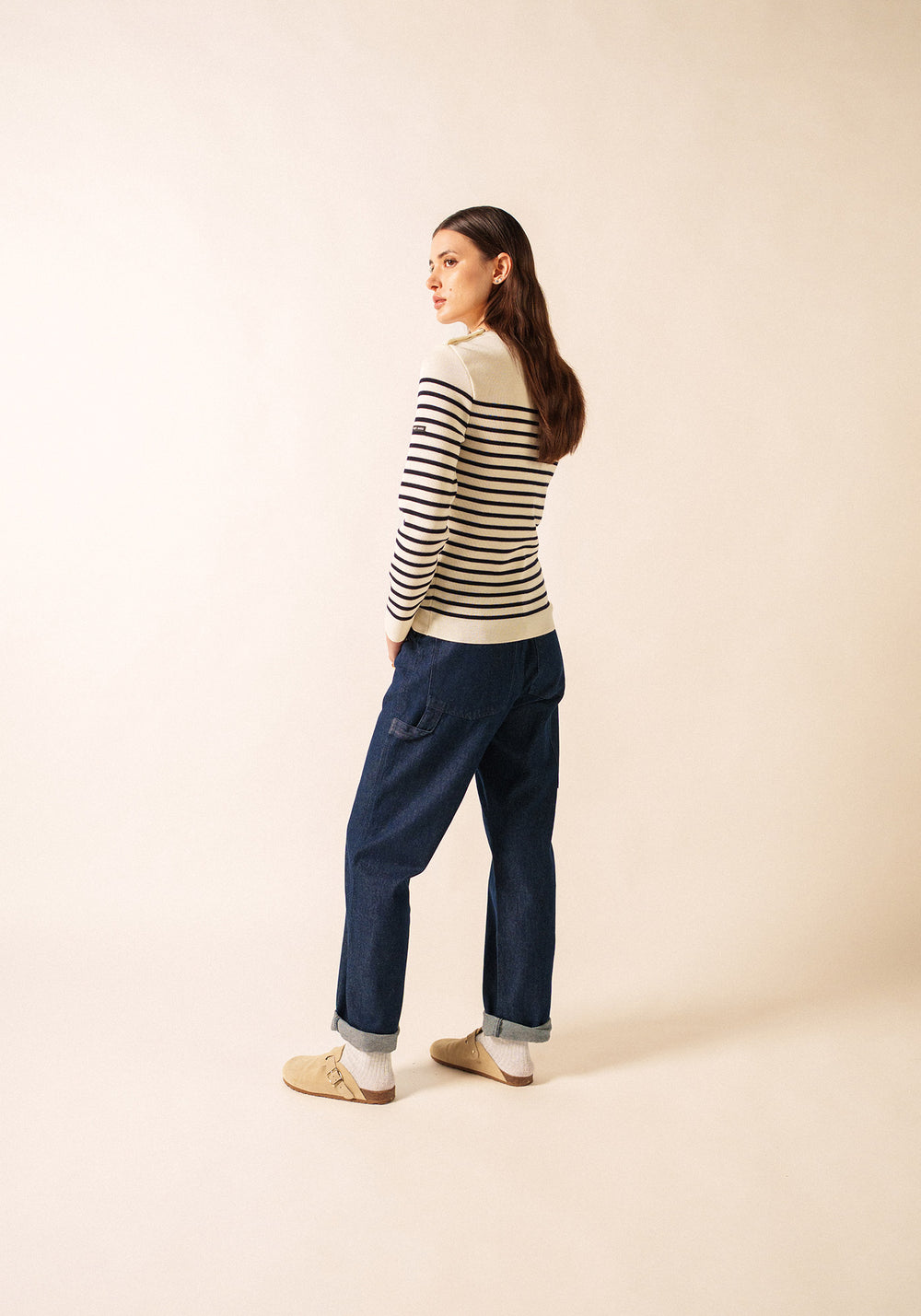 Pull marin Marée (ECUME/NAVY)