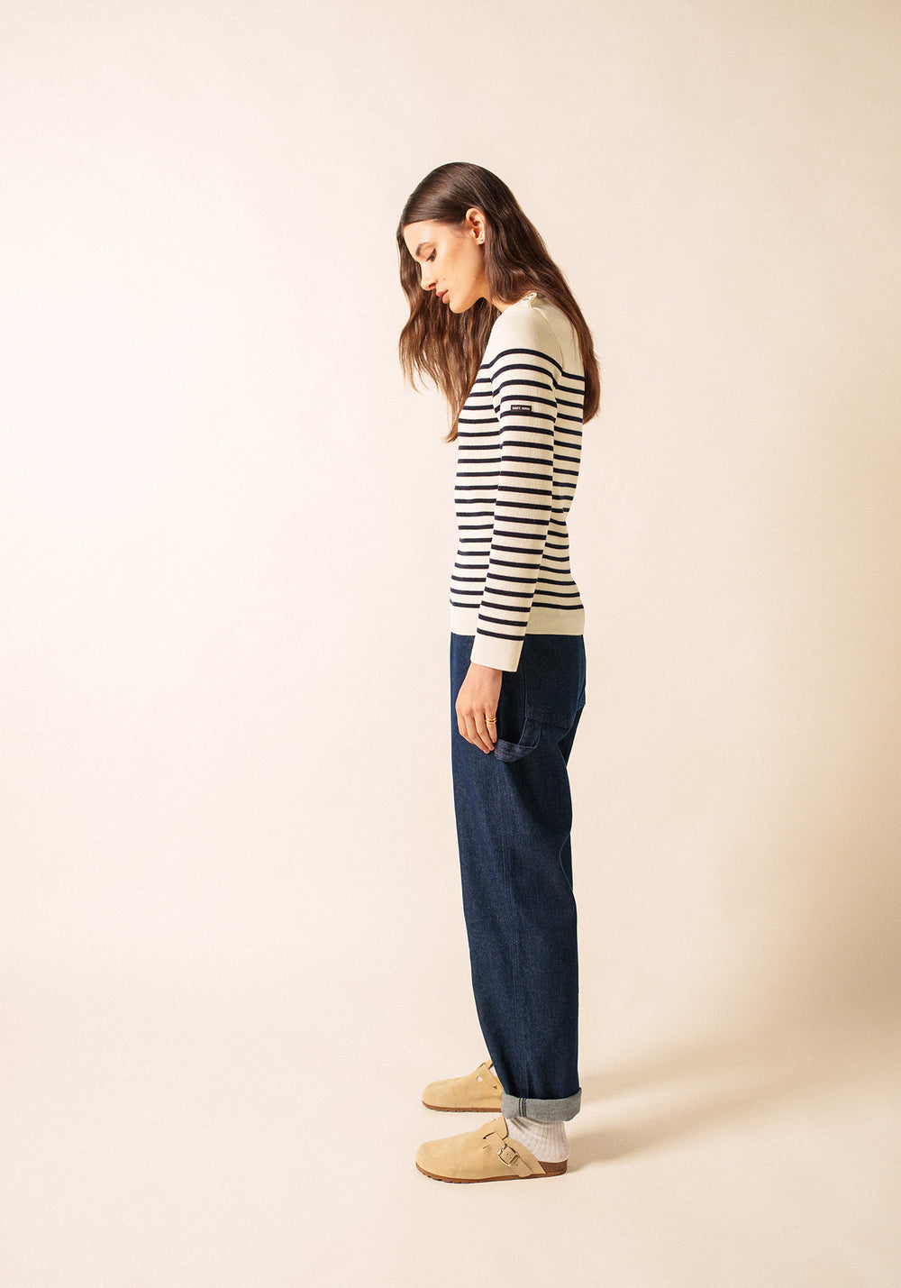 Pull marin Marée (ECUME/NAVY)