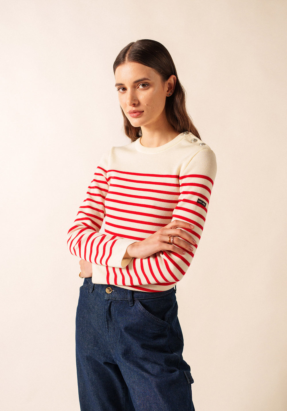 Pull marin Marée (ECUME/TULIPE)