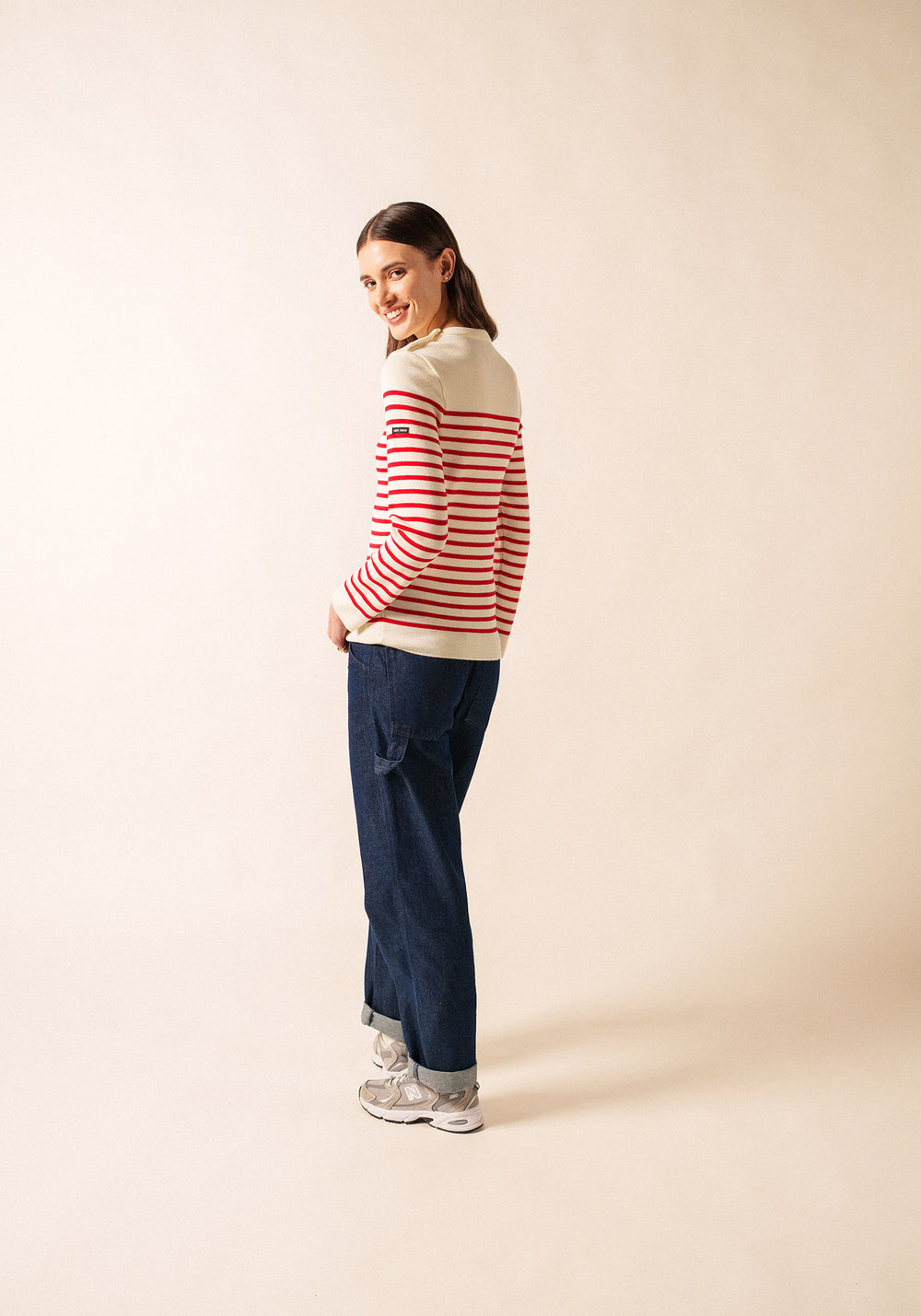Pull marin Marée (ECUME/TULIPE)