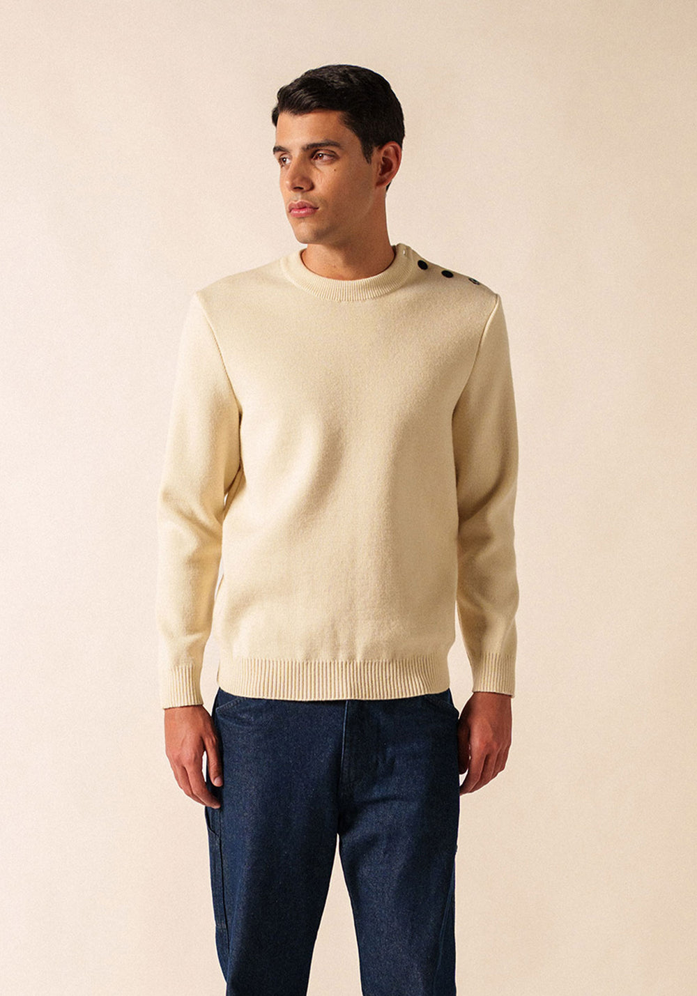 Pull marin Cancale (ECRU)