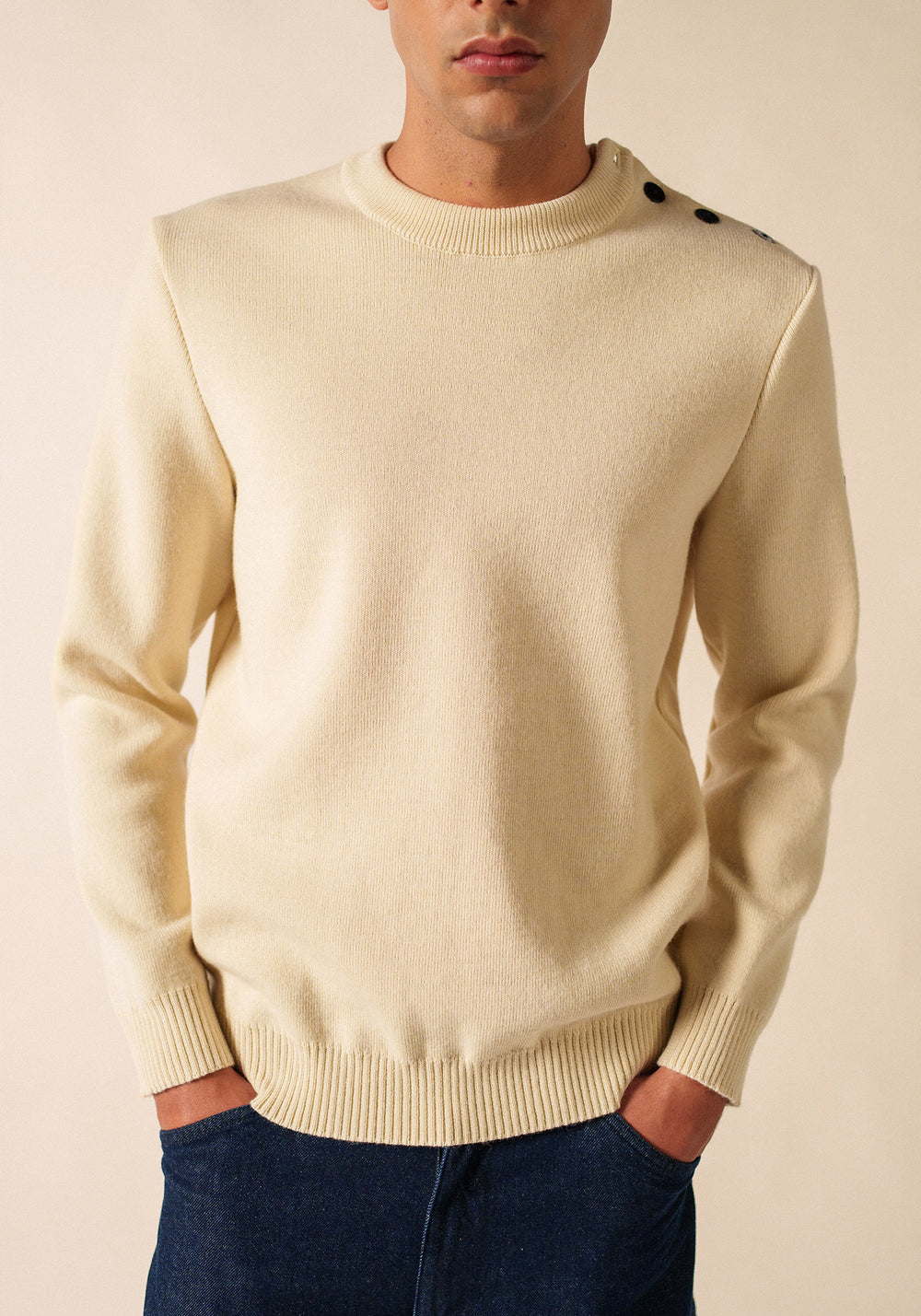 Pull marin Cancale (ECRU)