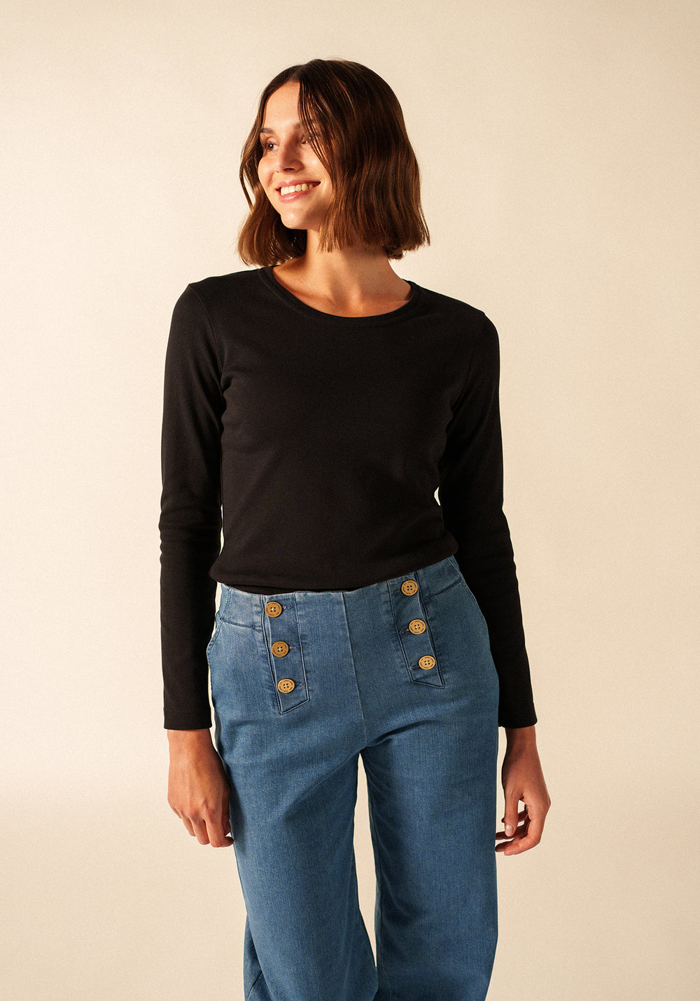 T-shirt Celina (NOIR)
