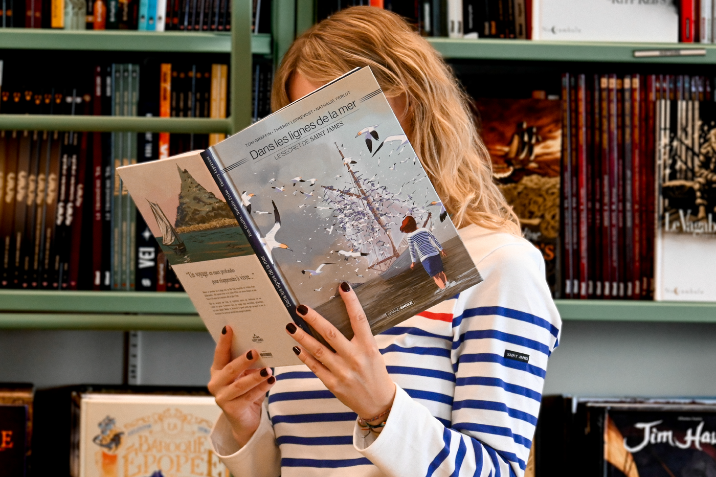 Dans les lignes de la mer, le secret de SAINT JAMES