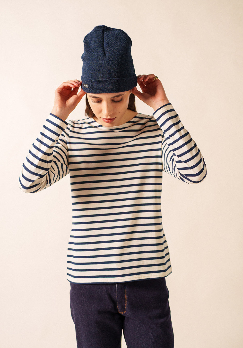 Bonnet de quart (BLEU CHINE)
