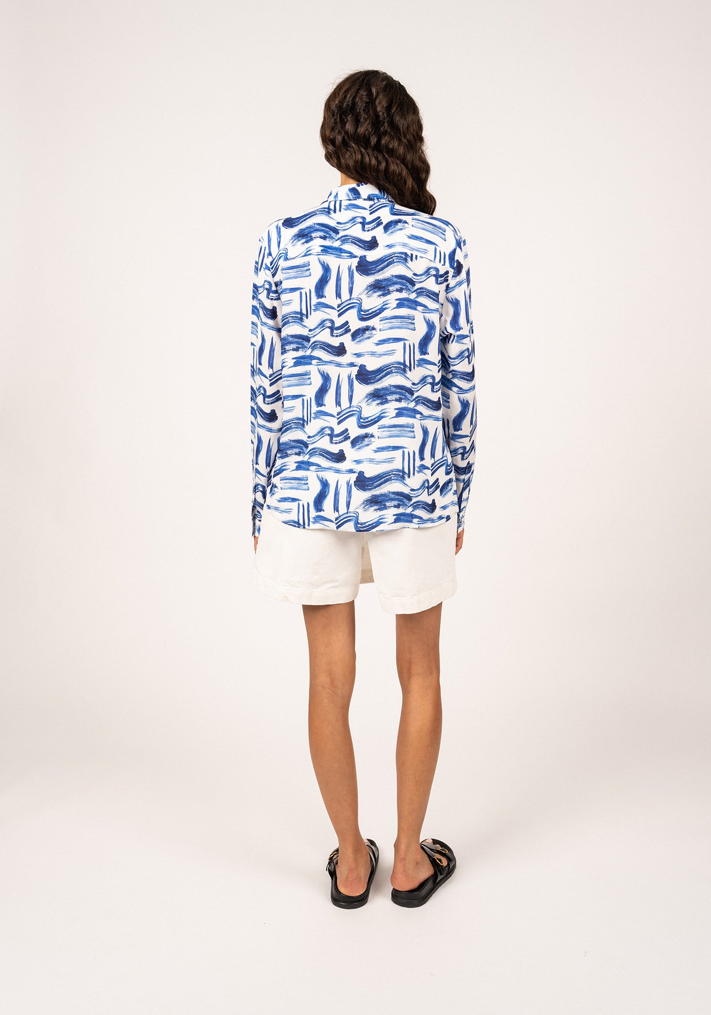 Chemise Malaury (BLANC/INDIGO)
