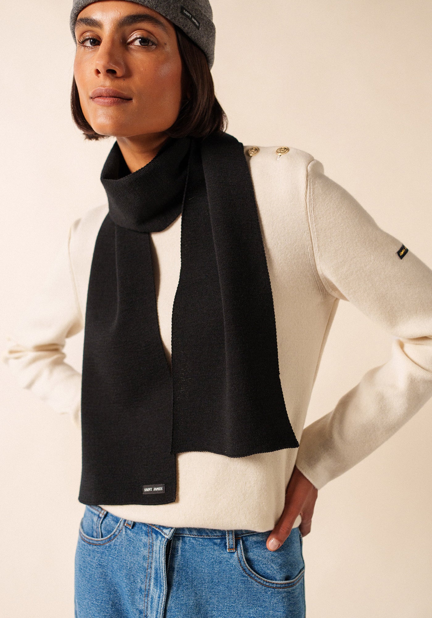 Echarpe Scarf (NOIR)