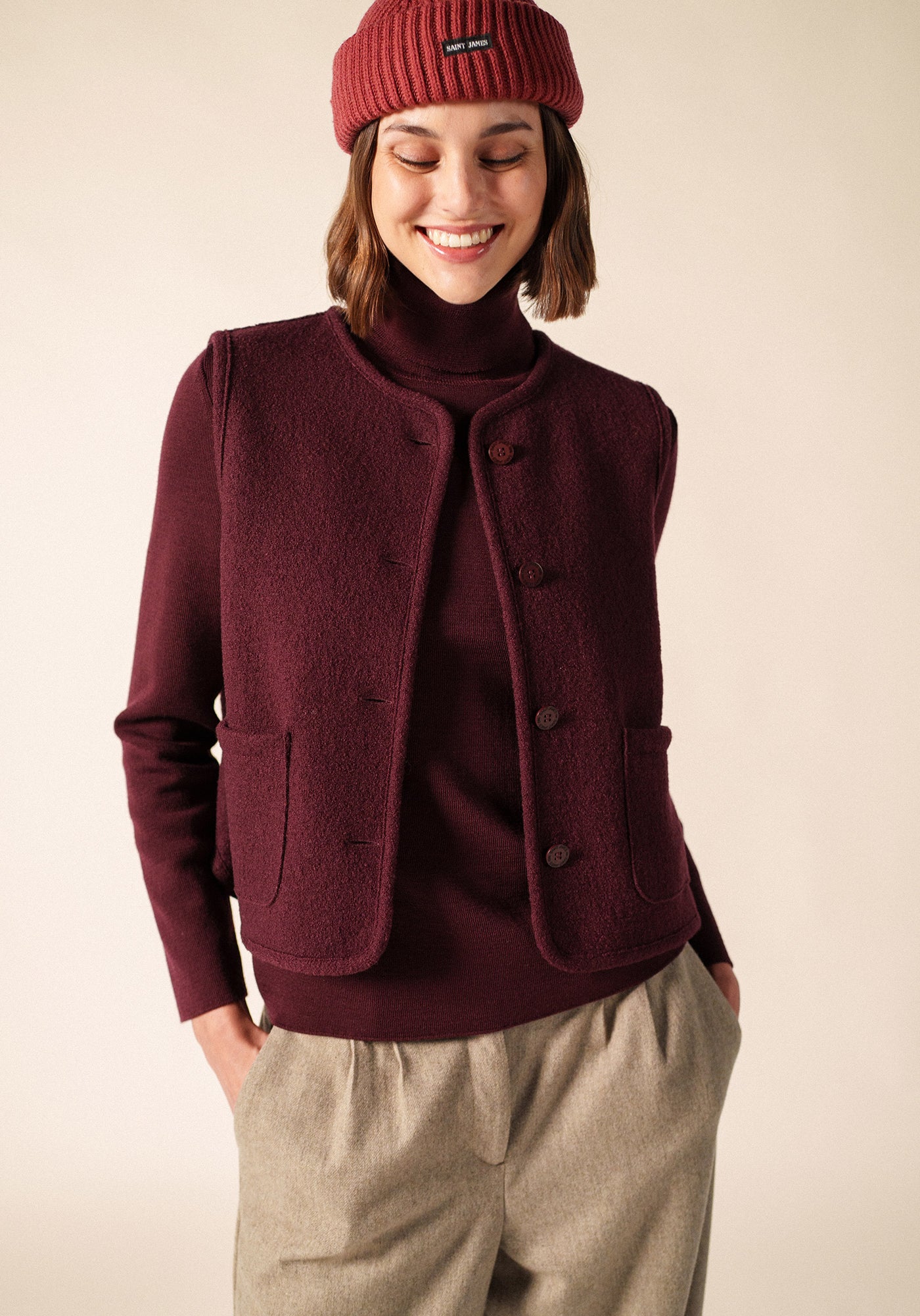 Bonnet Miki Maille (TERRACOTTA)