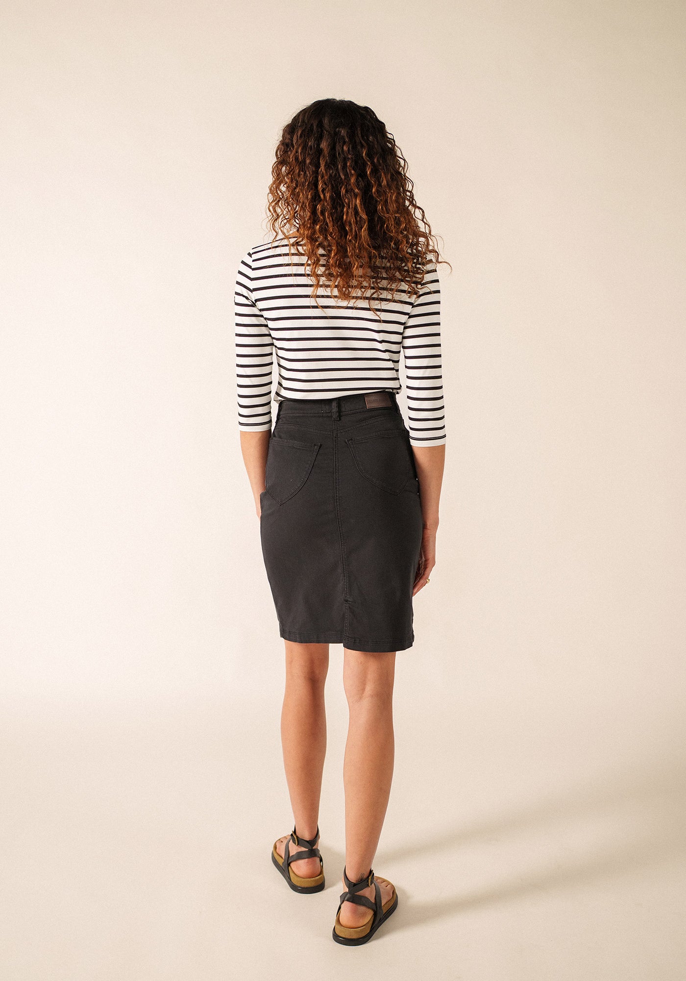 Jupe Elfy Couleur (NAVY)