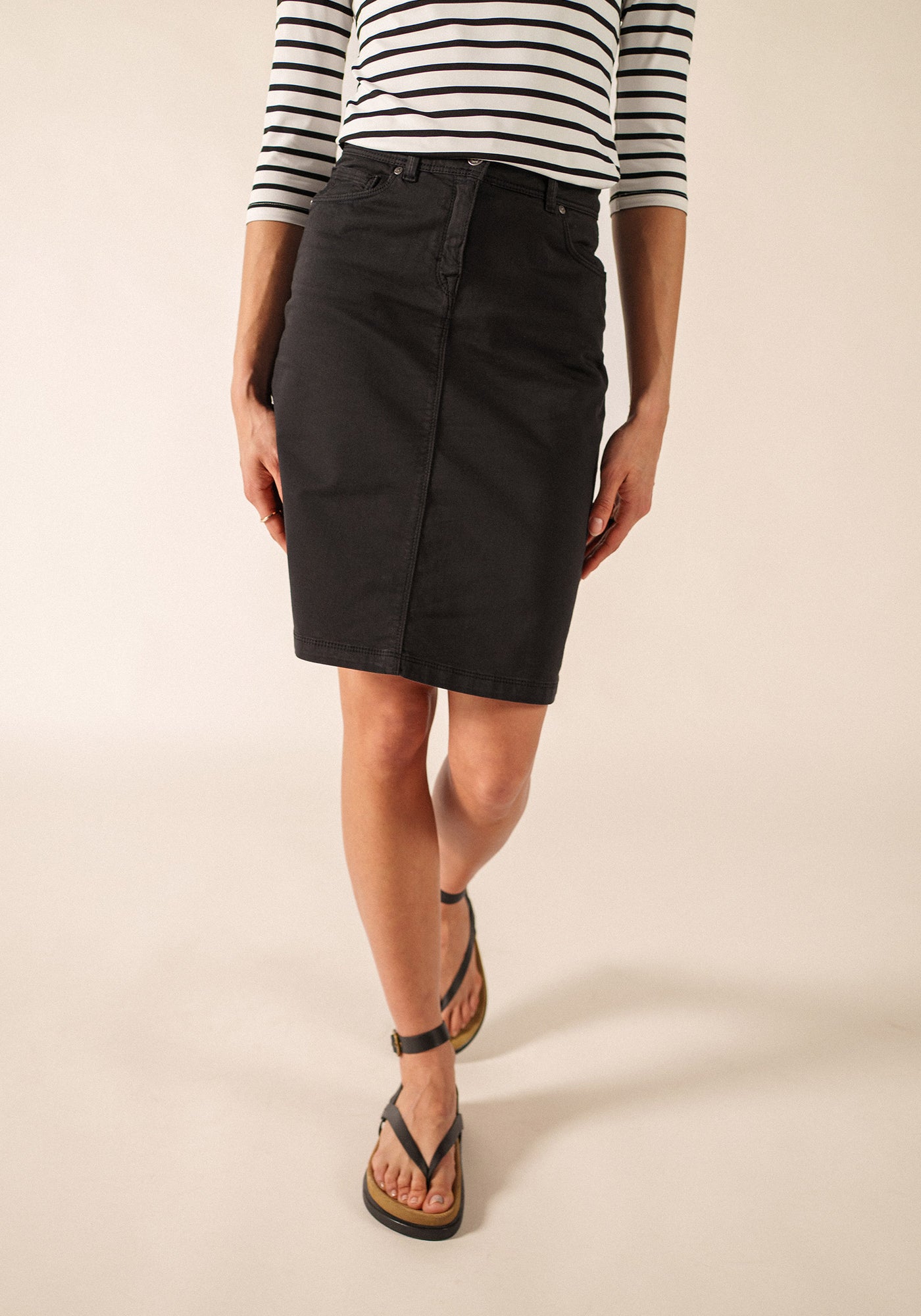 Jupe Elfy Couleur (NAVY)