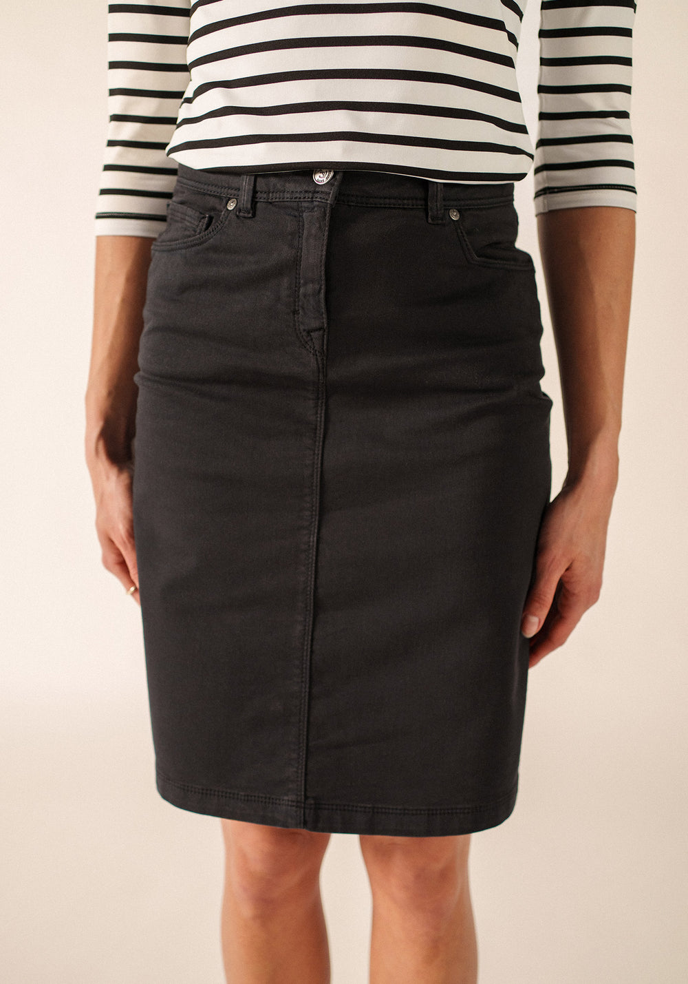 Jupe Elfy Couleur (NAVY)