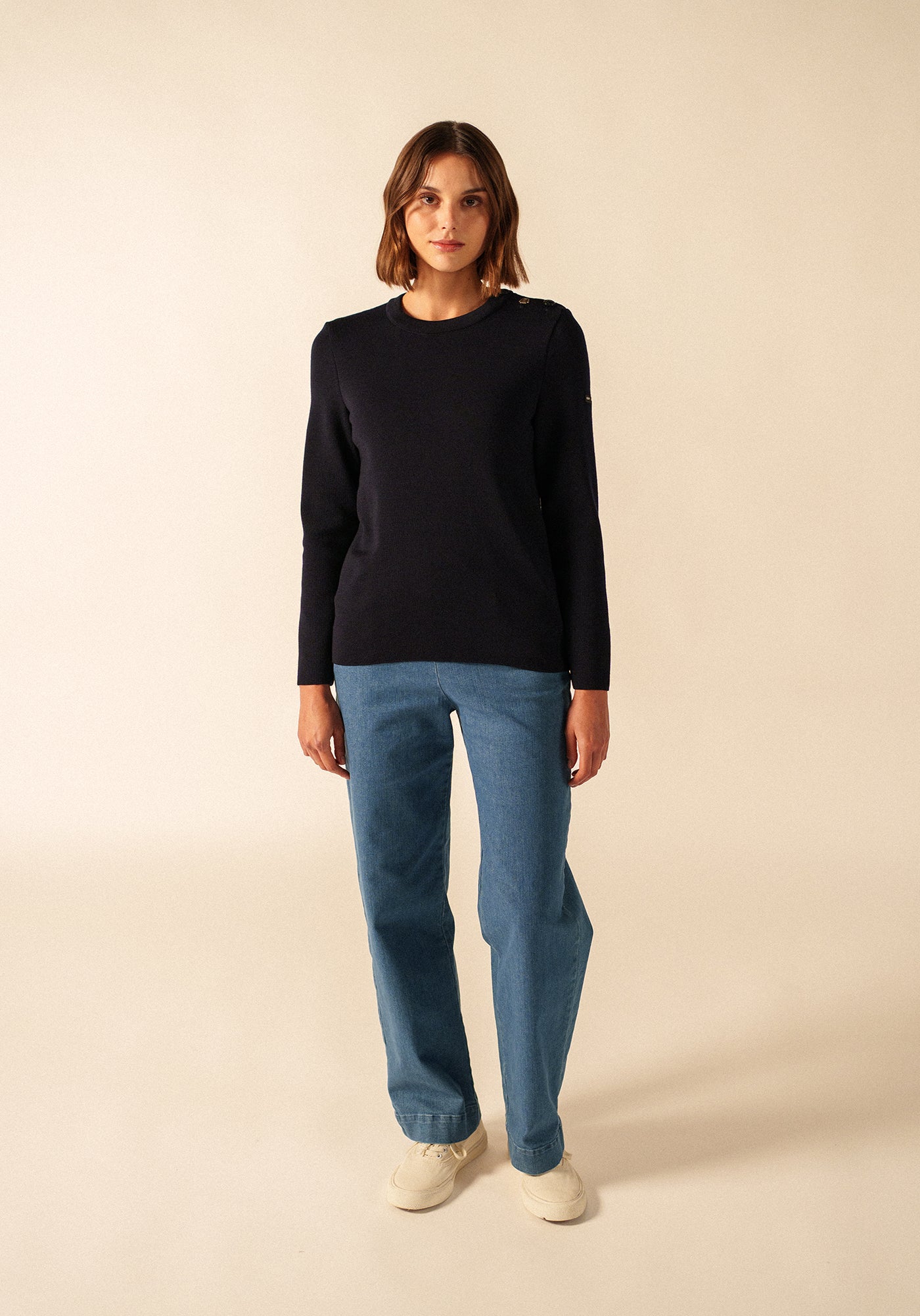 Pull Brégançon Bretagne (NAVY/MULTICO)