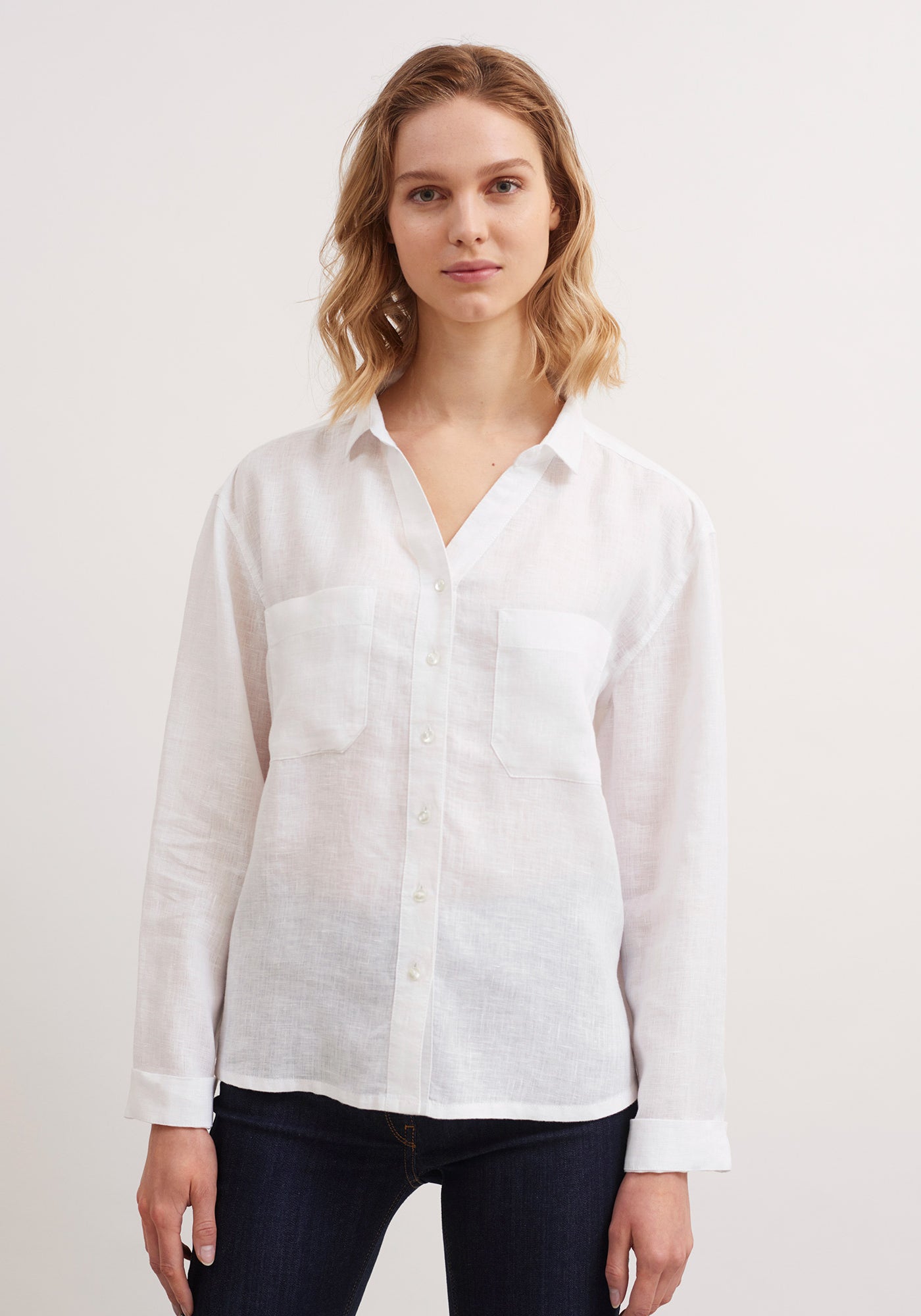 Chemise Charlène (BLANC)