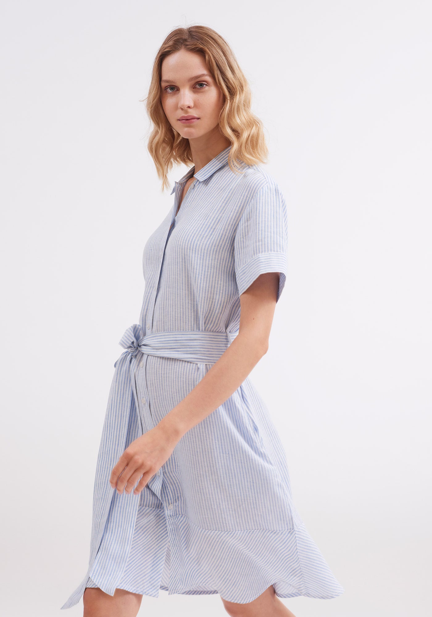 Robe Christina (BLANC/OXYGENE)