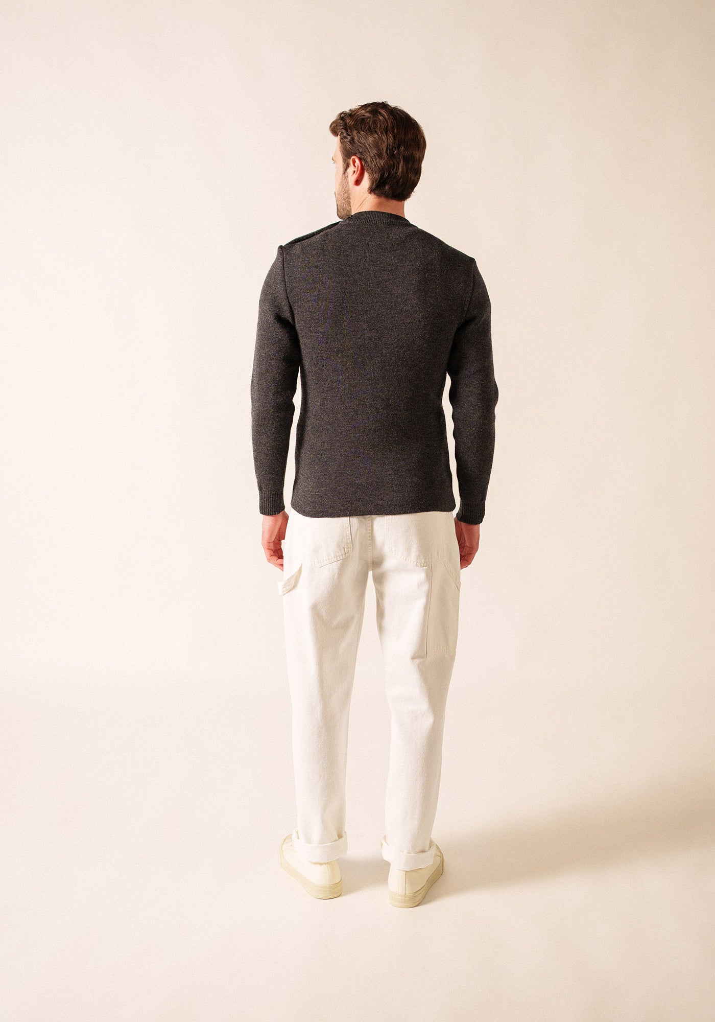 Pull marin Matelot (GRIS)