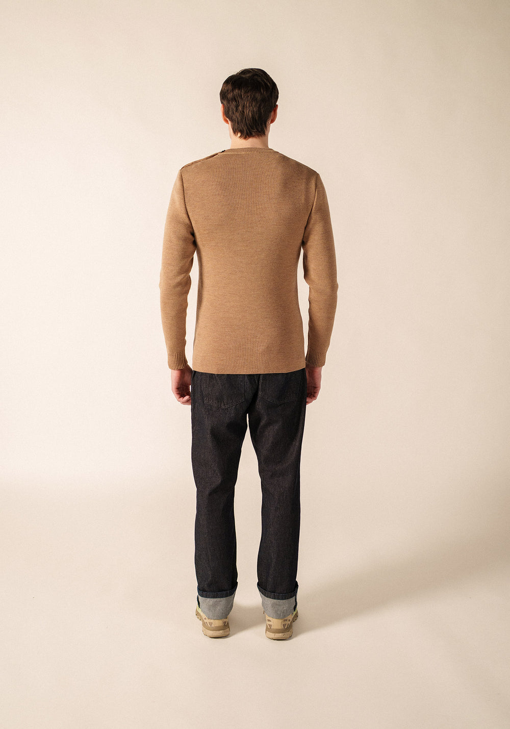 Pull marin Rochefort (BEIGE FONCE)