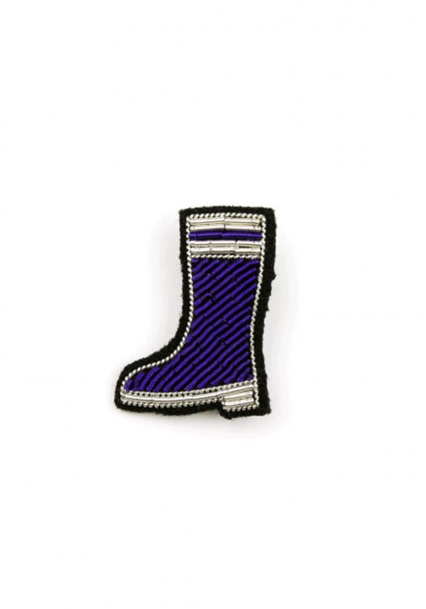 Broche Botte x Macon & Lesquoy (BLEU/BLANC)