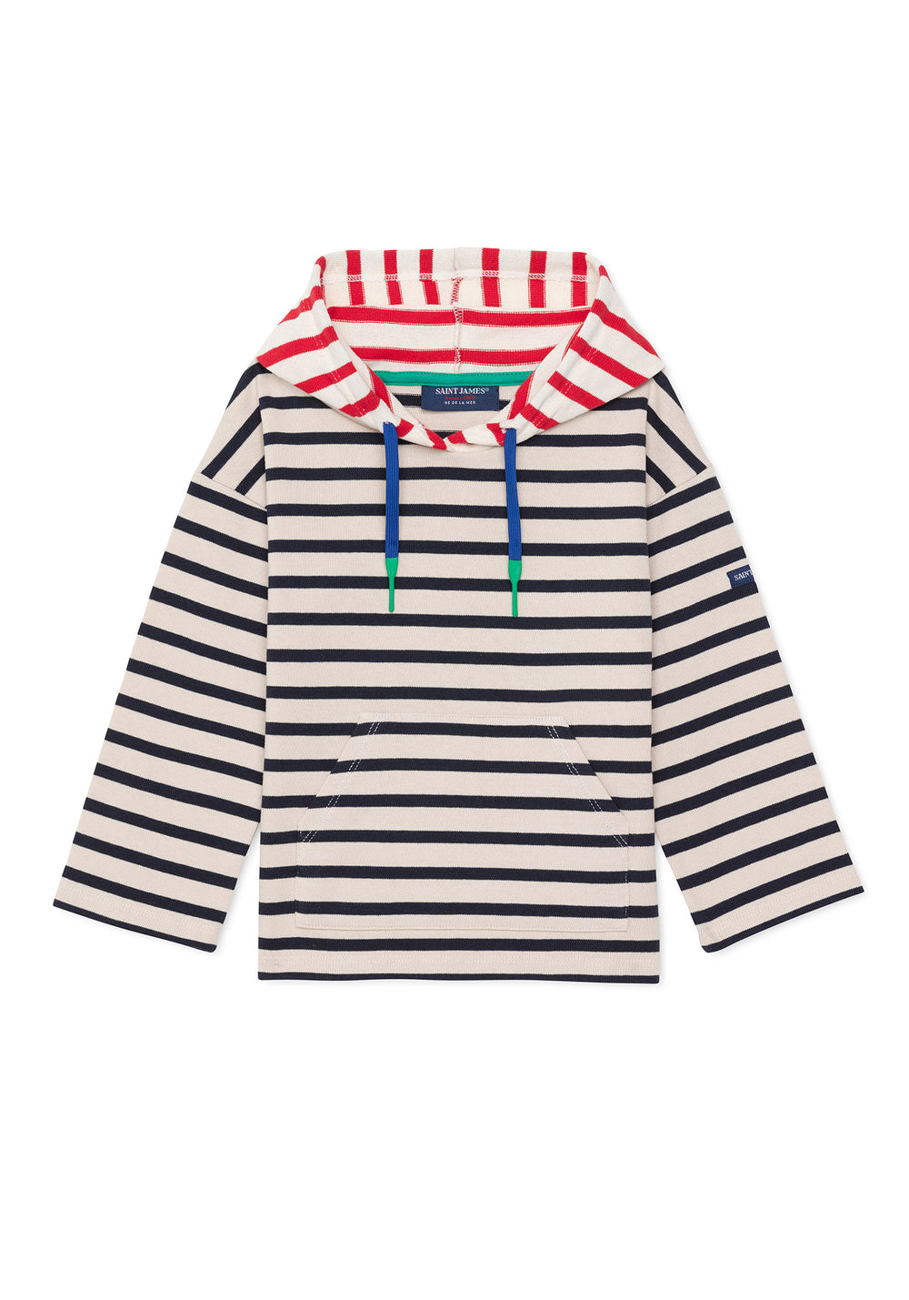 T-shirt enfant Dragey (ECRU/MARINE/TULIPE)