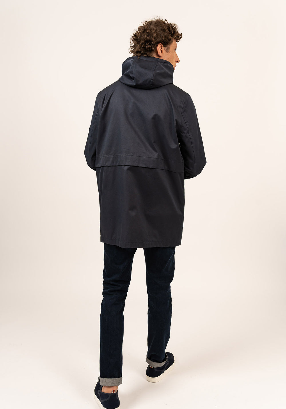 Manteau St Dylan (MARINE/VERT)