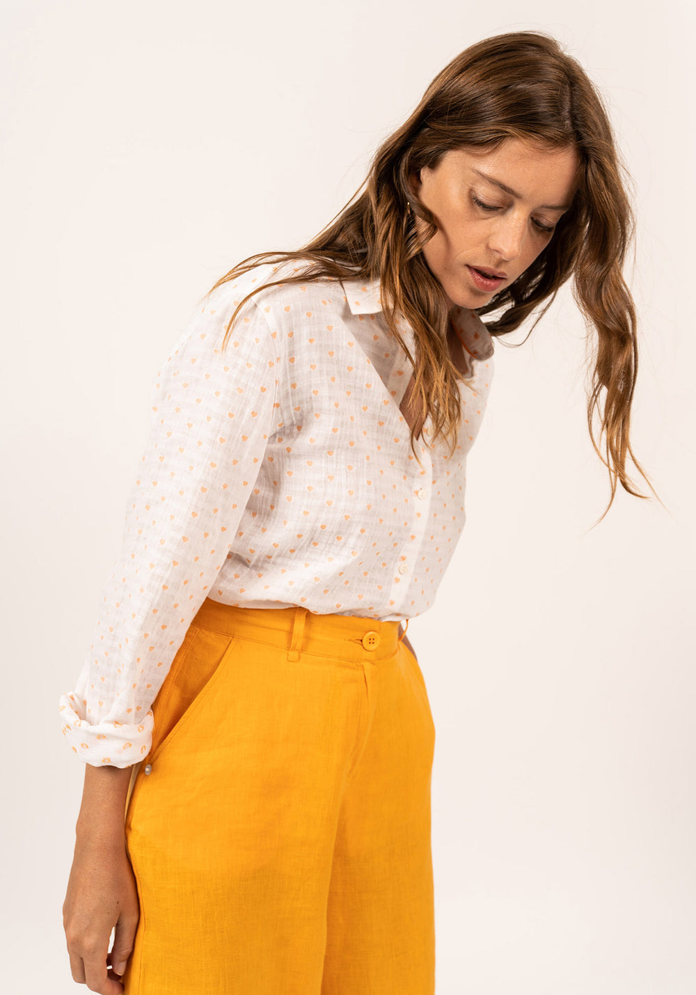 Chemise Alexia (BLANC/TANGO)