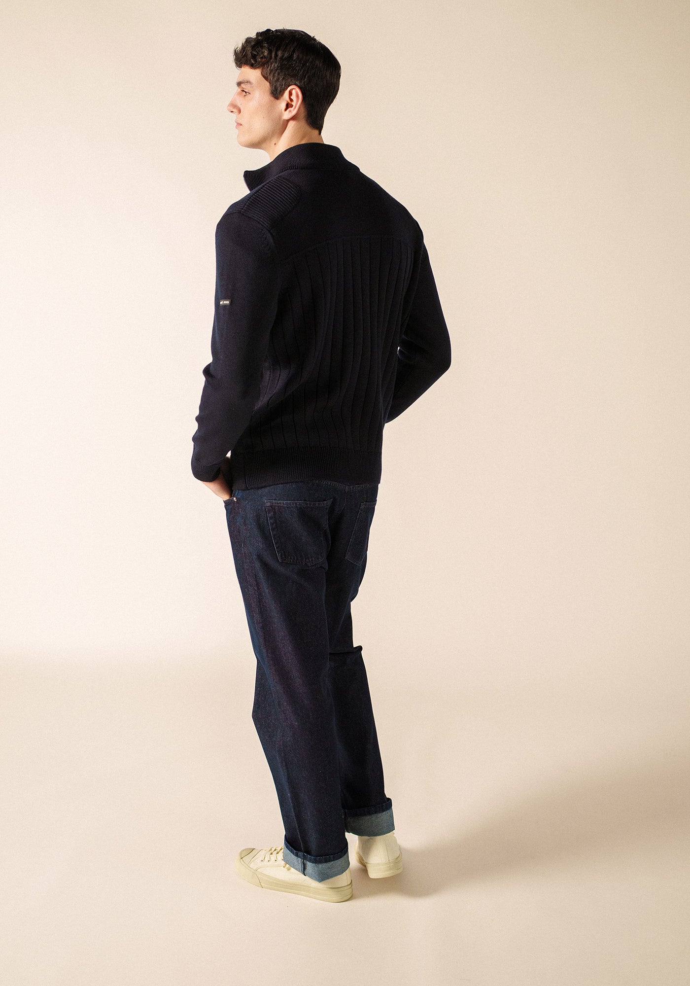 Gilet Calypso Réédit (NAVY/BLANC)
