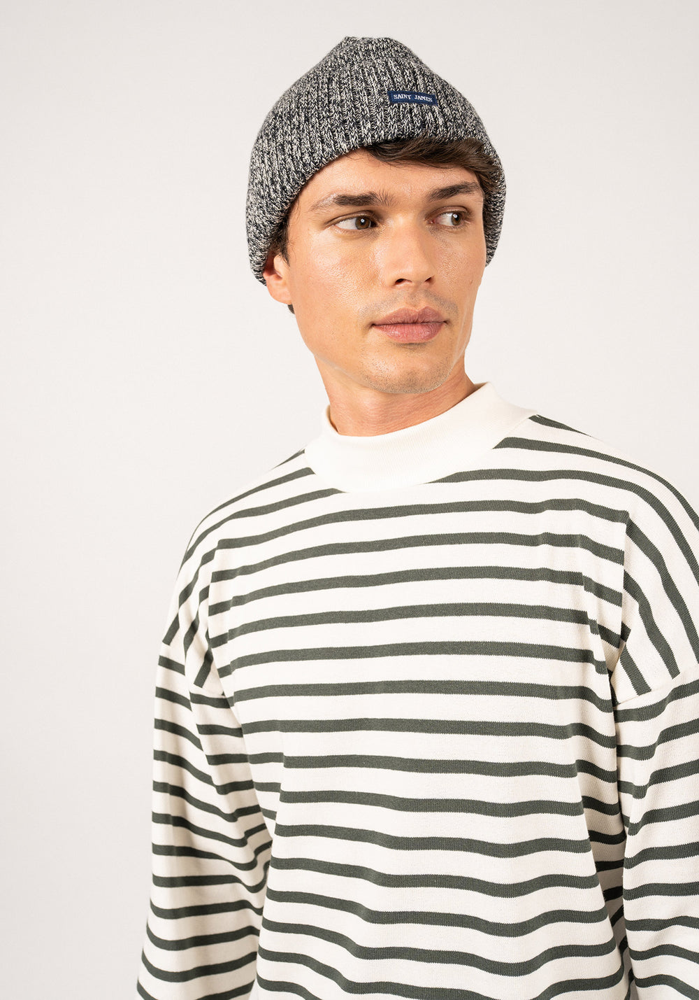 Bonnet Yvetot (NAVY/ECRU)