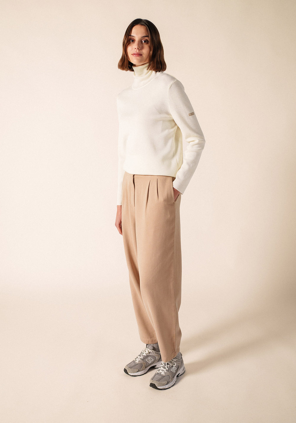 Pull Houat (BLANC)