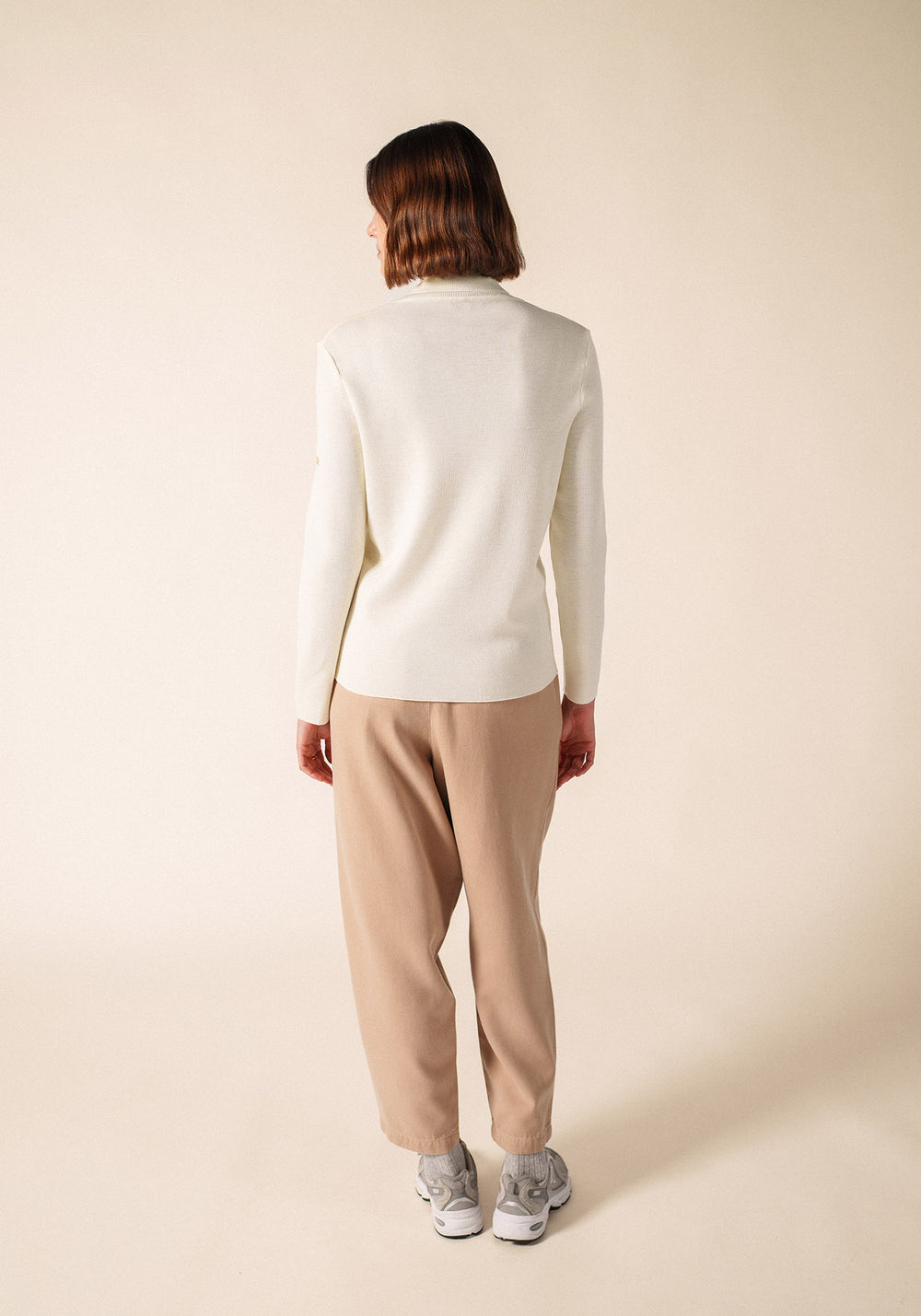 Pull Houat (BLANC)