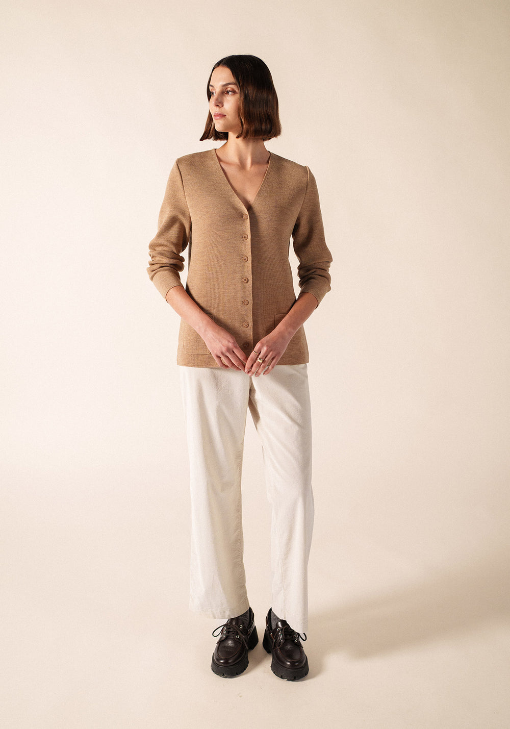 Gilet Blainville (BEIGE FONCE)