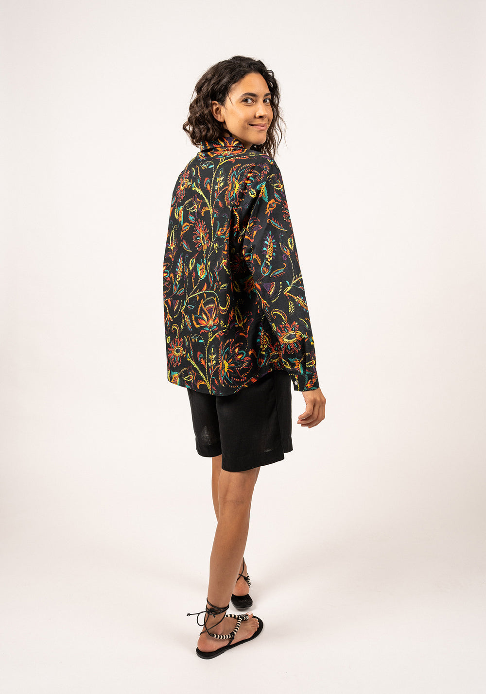 Chemise Marion (NOIR EVASION)